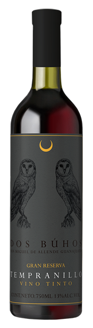 Botella Tempranillo Dos Buhos Medium