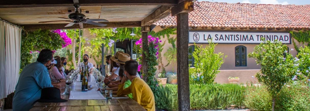 Comedor del viñedo la Santísima Trinidad.