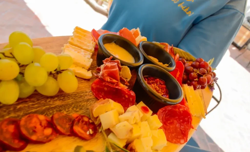 tabla de maridaje quesos y fruta
